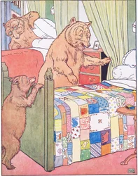 Jemand hat auf meinem Bett gelegen